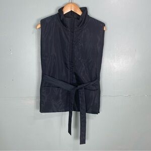 COS Belted Front Vest‎ Navy Blue One Size